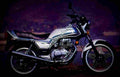 Honda CM 400 T (reduced effect) 1983 1 motorbike A4 Photo Print