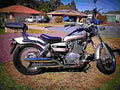 Honda CMX 250 Rebel 1997 5 motorbike A4 Photo Print