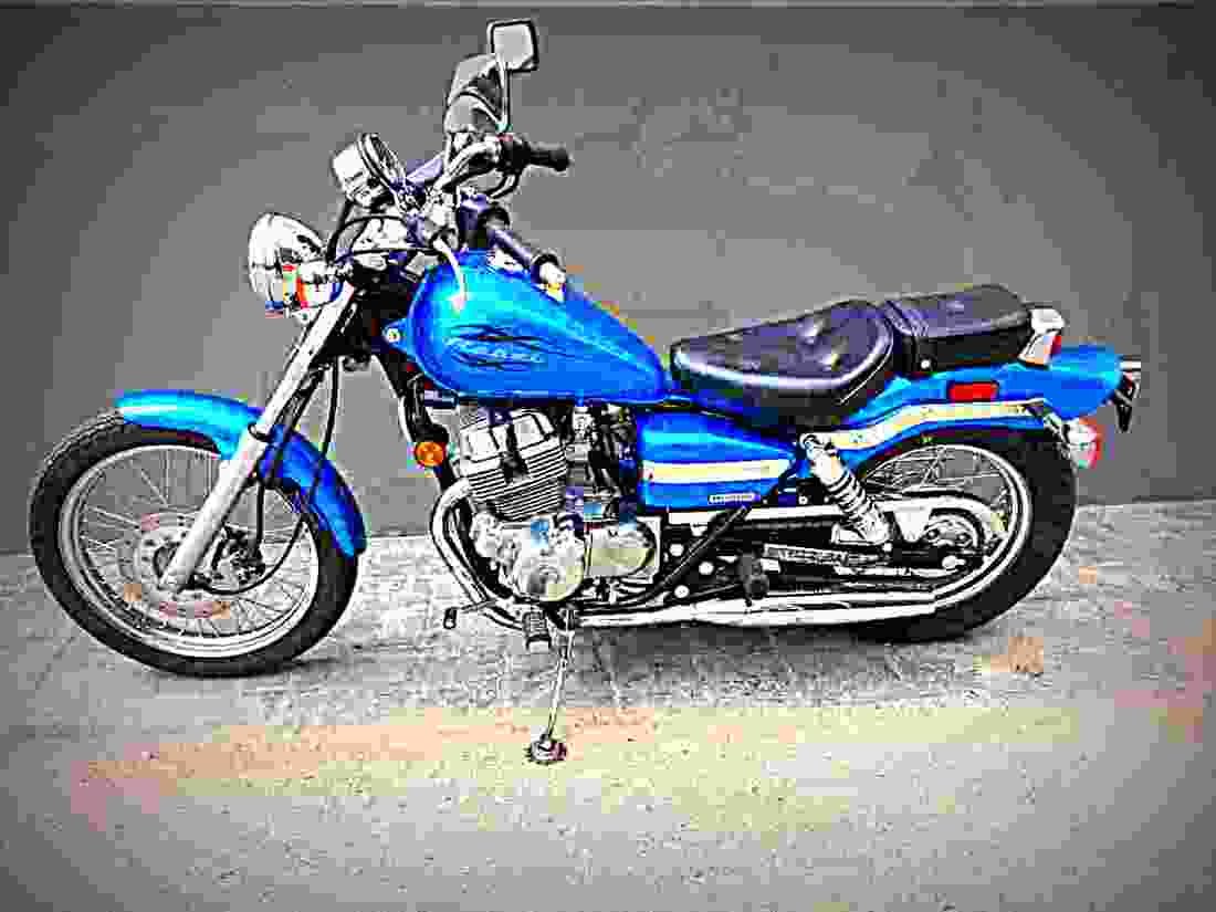 Honda CMX250C Rebel 2009 2 motorbike A4 Photo Print