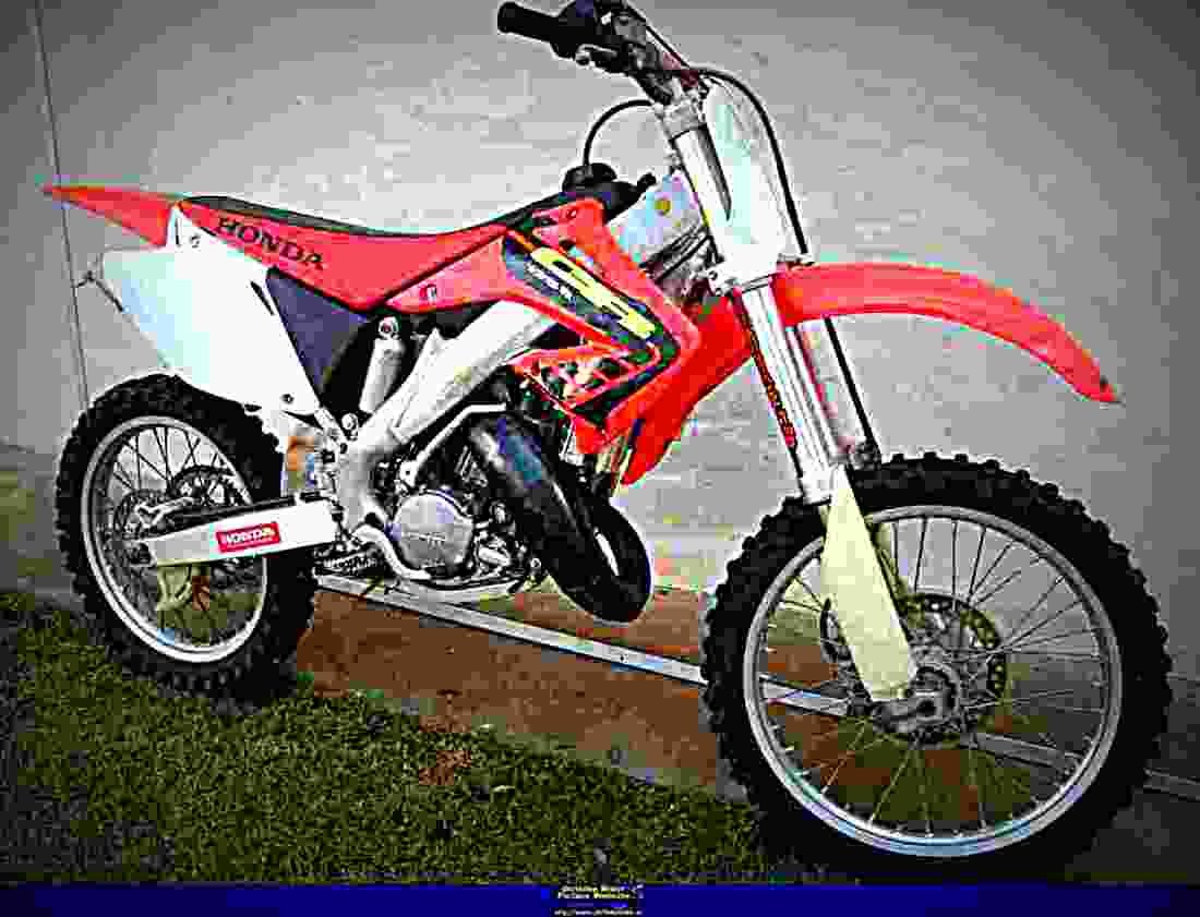 Honda CR 125 R 2002 4 motorbike A4 Photo Print
