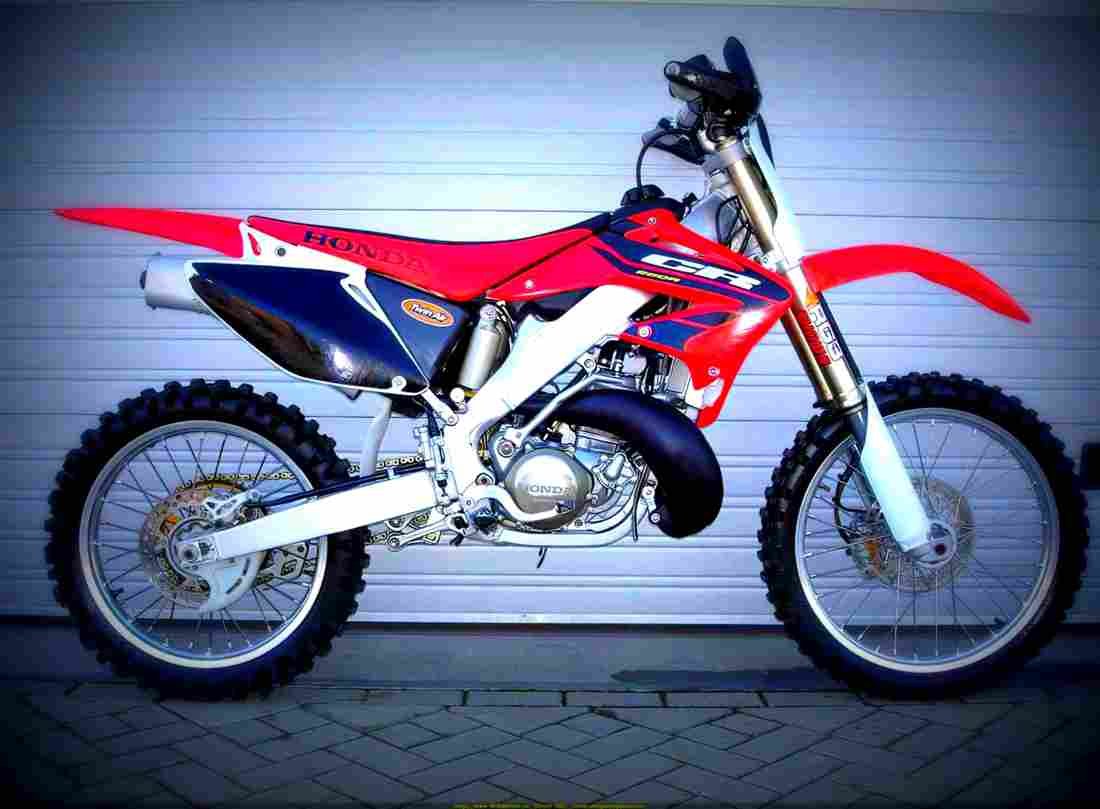 Honda CR 250 R 2002 5 motorbike A4 Photo Print