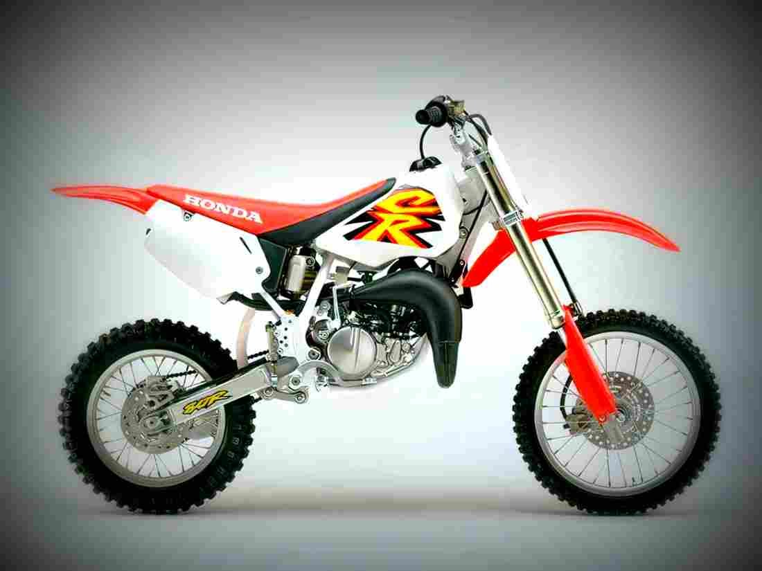 Honda CR 80 R 2002 1 motorbike A4 Photo Print