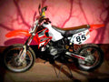 Honda CR 80 R 2003 3 motorbike A4 Photo Print
