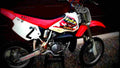 Honda CR 80 RB Expert 2002 3 motorbike A4 Photo Print