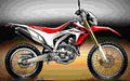 Honda CRF 250L 250cc 6 motorbike A4 Photo Print