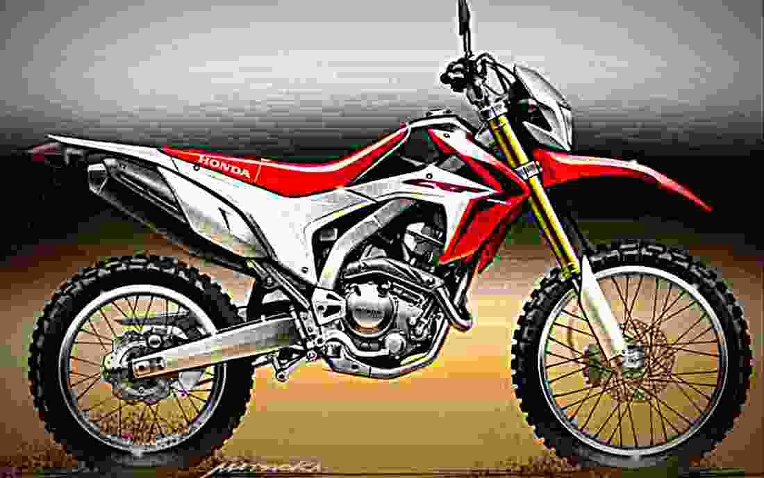 Honda CRF 250L 250cc 6 motorbike A4 Photo Print