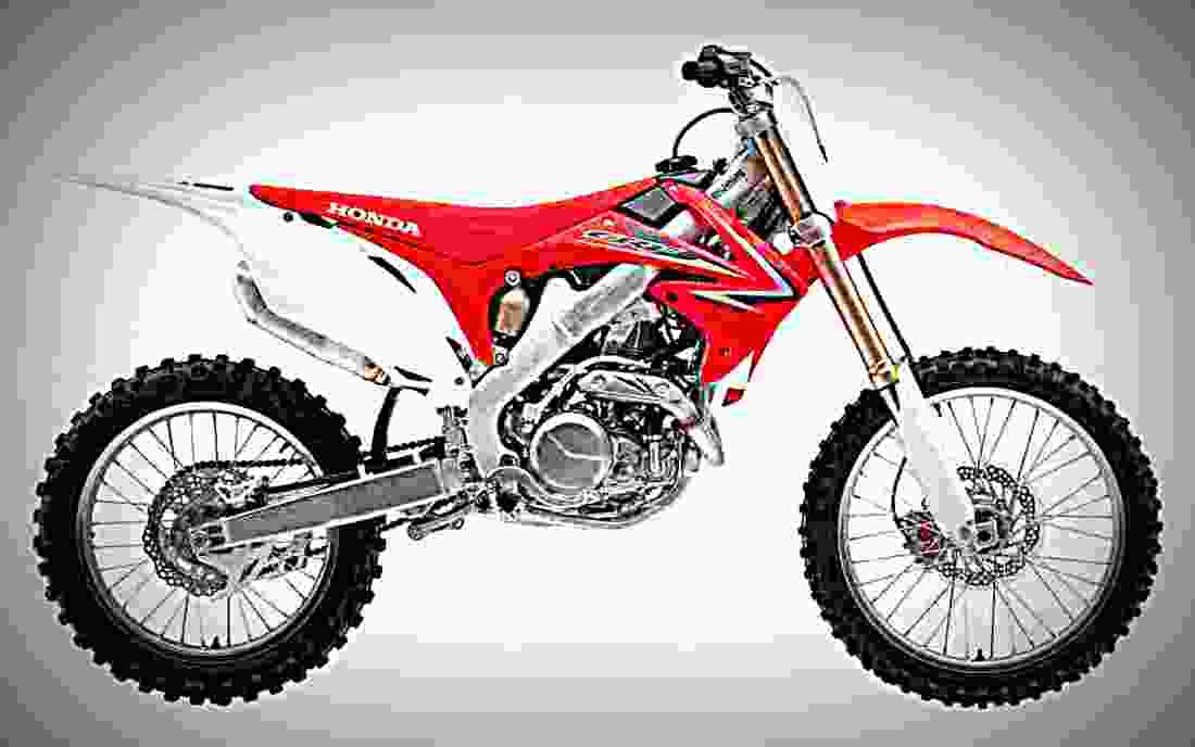 Honda CRF 450R 2003 1 motorbike A4 Photo Print