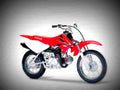 Honda CRF 70F CRF 70F 2009 3 motorbike A4 Photo Print