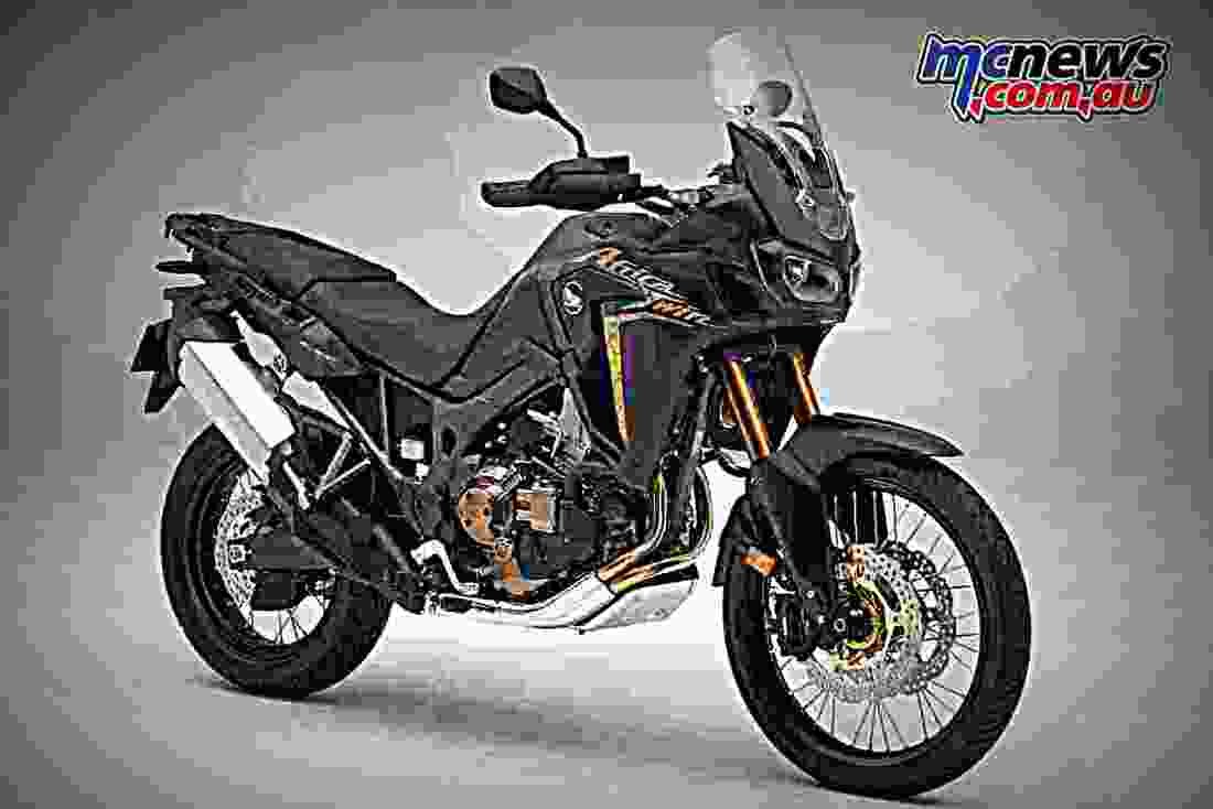 Honda CRF1000L Africa Twin 2018 2 motorbike A4 Photo Print
