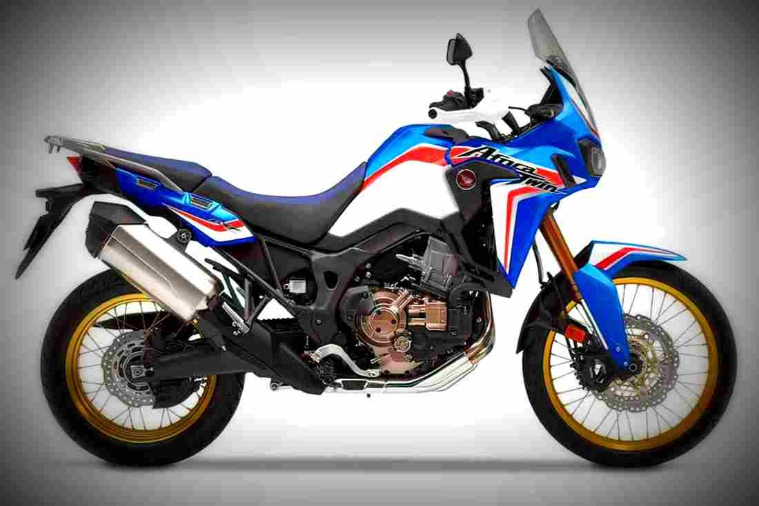 Honda CRF1000L Africa Twin 2019 1 motorbike A4 Photo Print