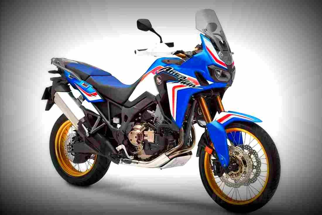 Honda CRF1000L Africa Twin 2019 2 motorbike A4 Photo Print