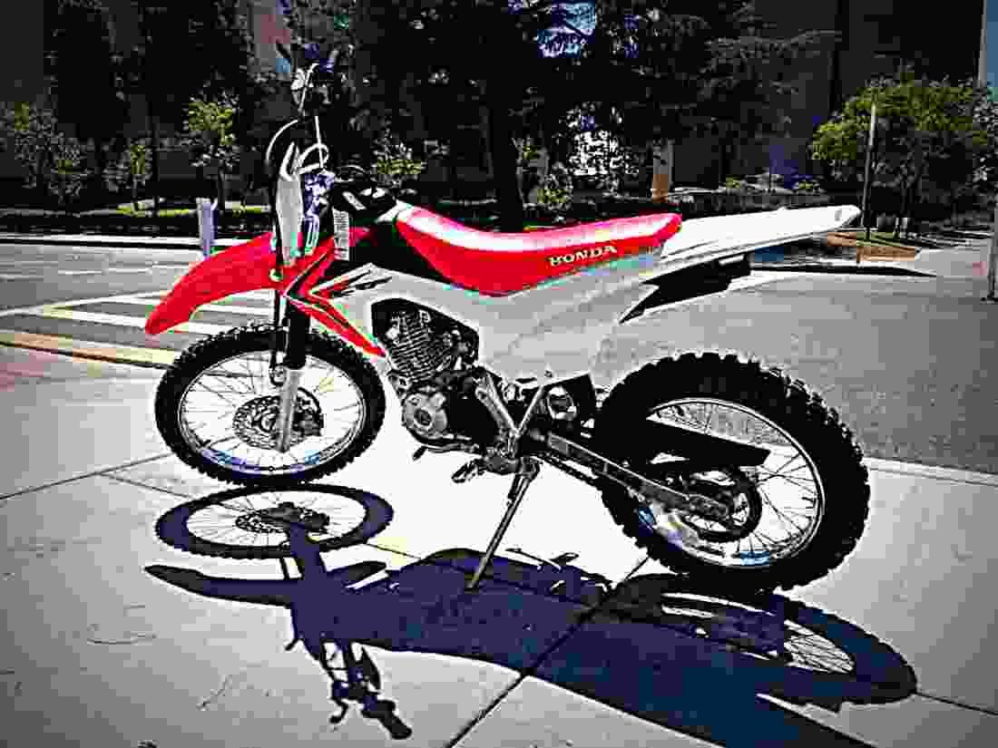 Honda CRF125F Big Wheel 2018 4 motorbike A4 Photo Print