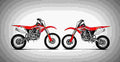 Honda CRF150R 2018 3 motorbike A4 Photo Print