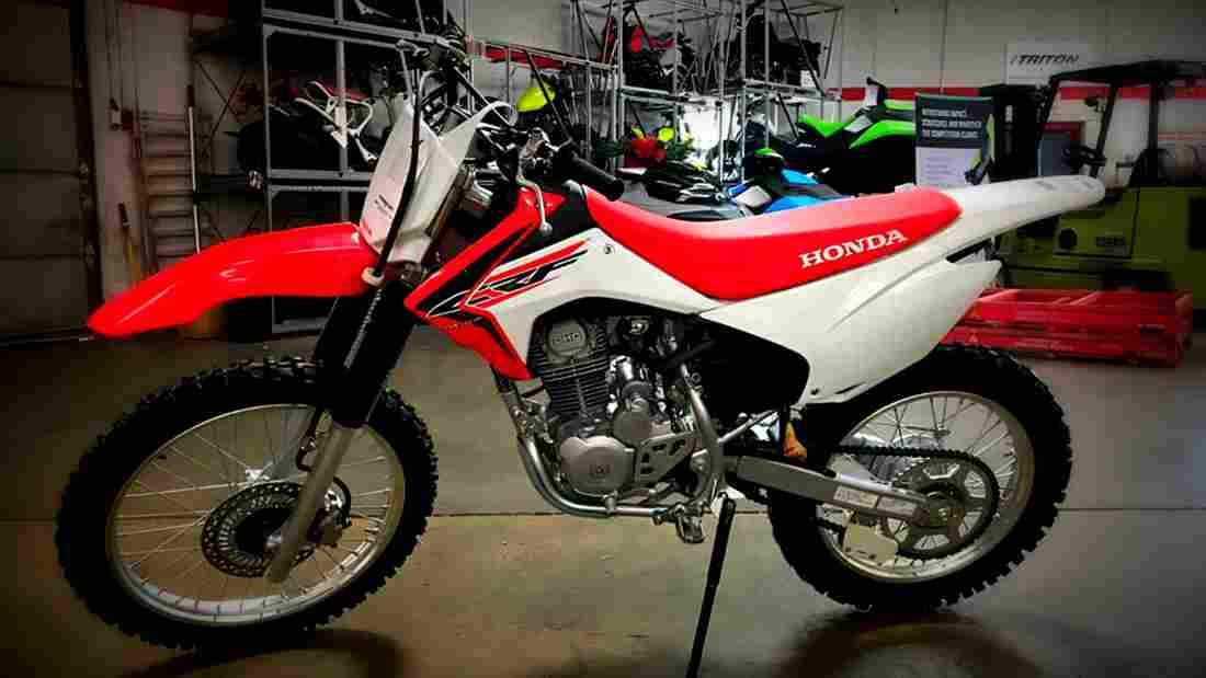 Honda CRF230F 2017 4 motorbike A4 Photo Print