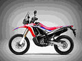 Honda CRF250L Rally 2017 1 motorbike A4 Photo Print