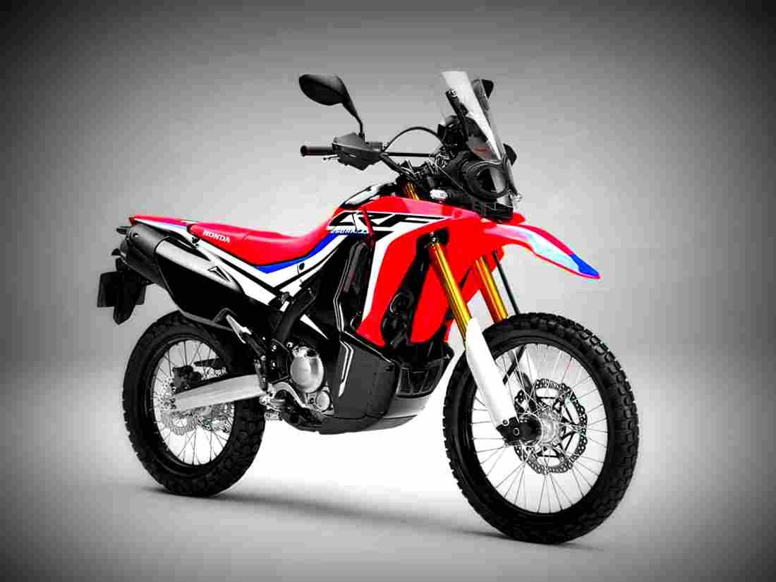 Honda CRF250L Rally 2018 2 motorbike A4 Photo Print