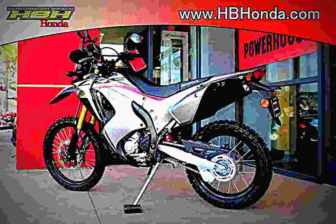 Honda CRF250L Rally 2018 3 motorbike A4 Photo Print