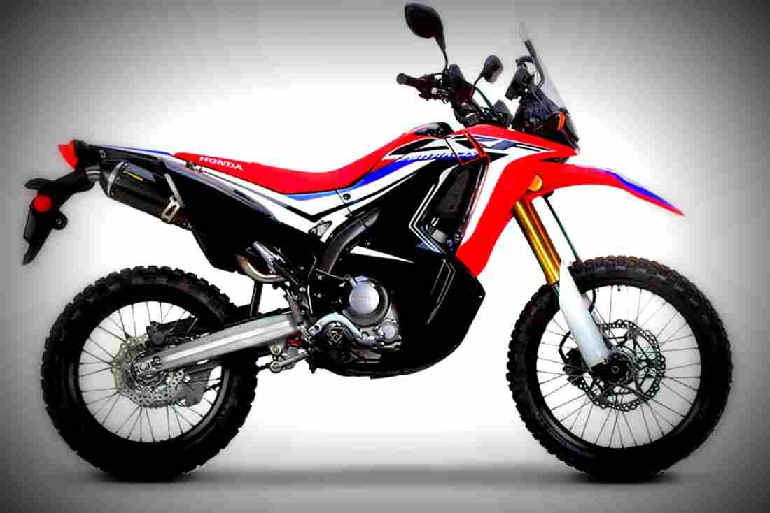Honda CRF250L Rally 2018 4 motorbike A4 Photo Print