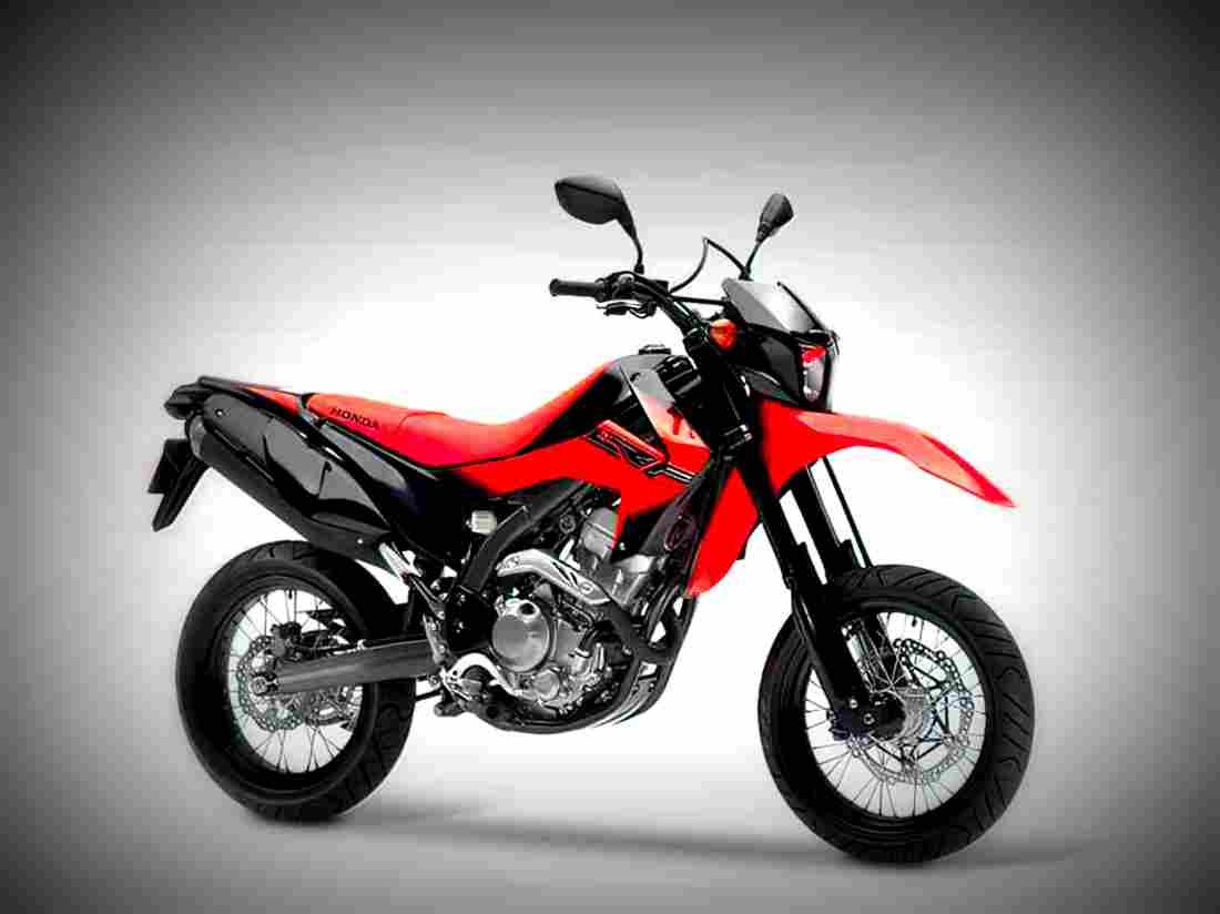 Honda CRF250M 2017 4 motorbike A4 Photo Print