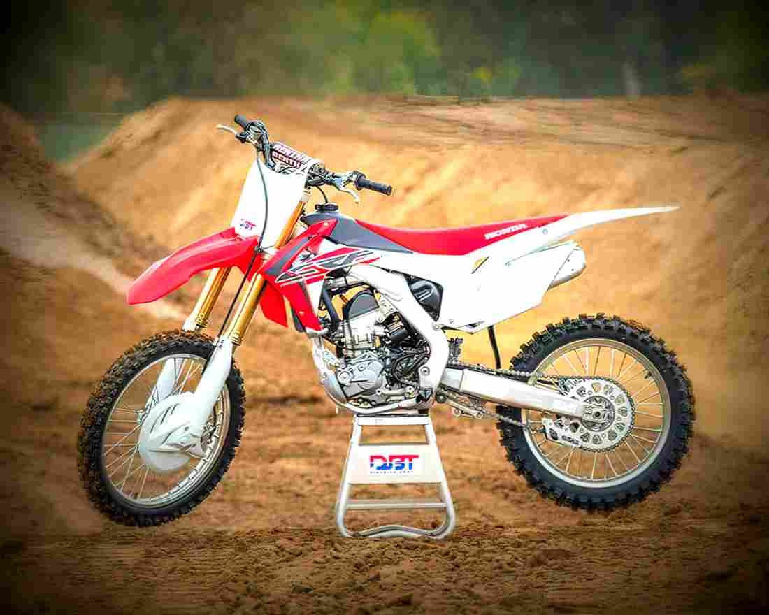 Honda CRF250R 2017 1 motorbike A4 Photo Print