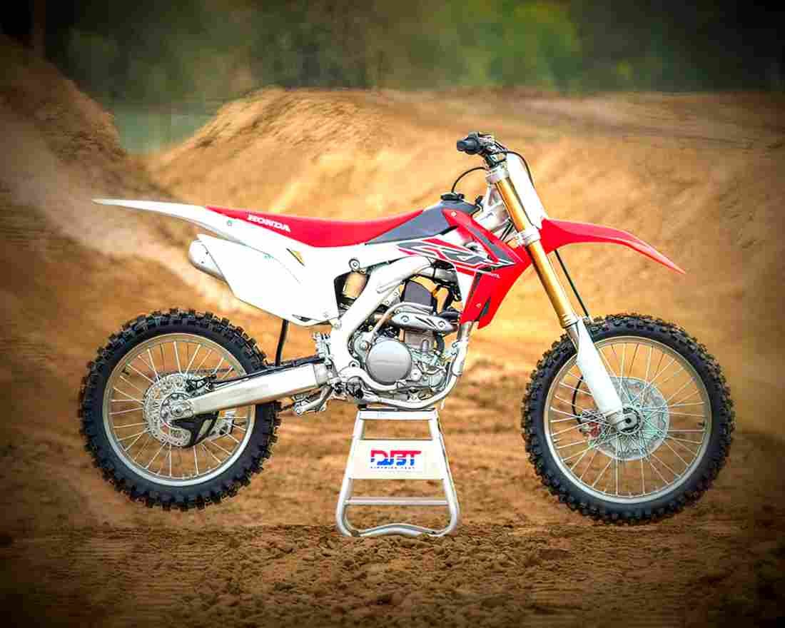 Honda CRF250R 2017 2 motorbike A4 Photo Print