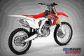 Honda CRF250R 2017 3 motorbike A4 Photo Print