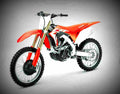 Honda CRF250R 2017 4 motorbike A4 Photo Print