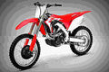 Honda CRF250R 2018 1 motorbike A4 Photo Print