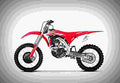 Honda CRF250R 2019 2 motorbike A4 Photo Print