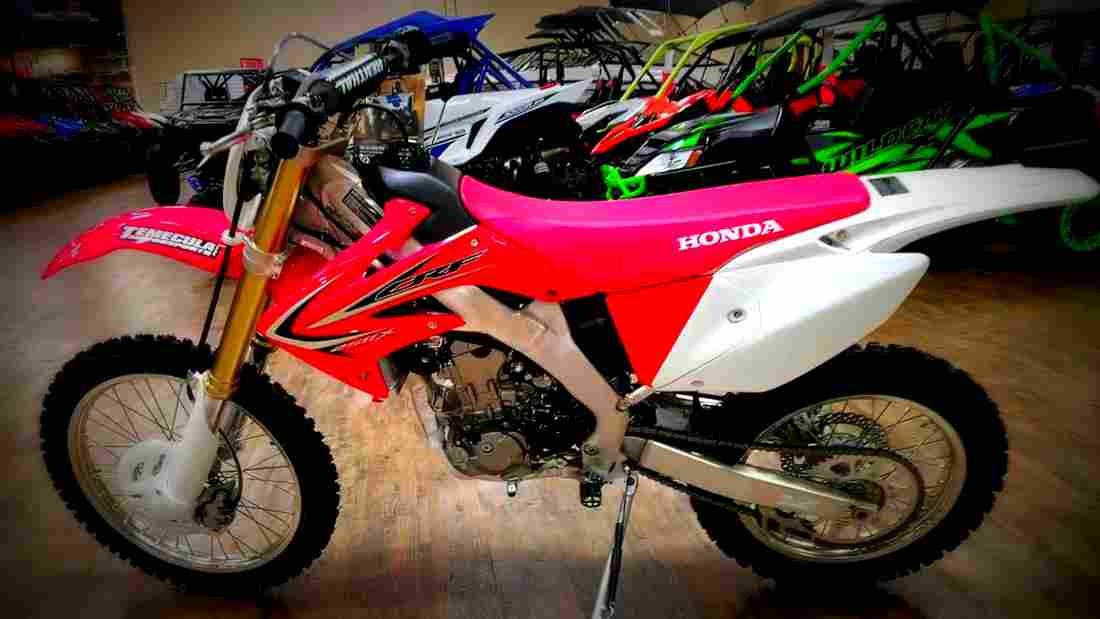 Honda CRF250X 2017 3 motorbike A4 Photo Print