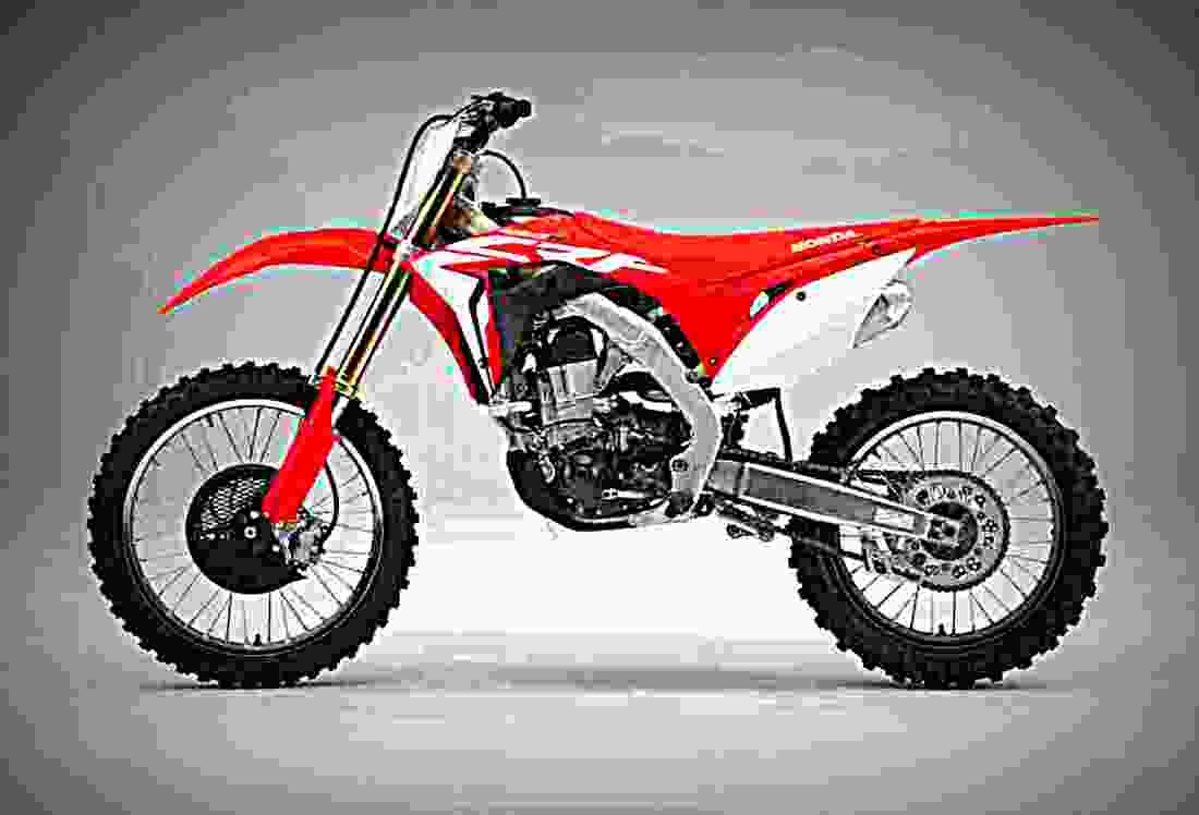 Honda CRF450R 2018 1 motorbike A4 Photo Print