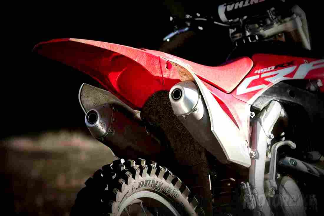 Honda CRF450RE 2018 2 motorbike A4 Photo Print