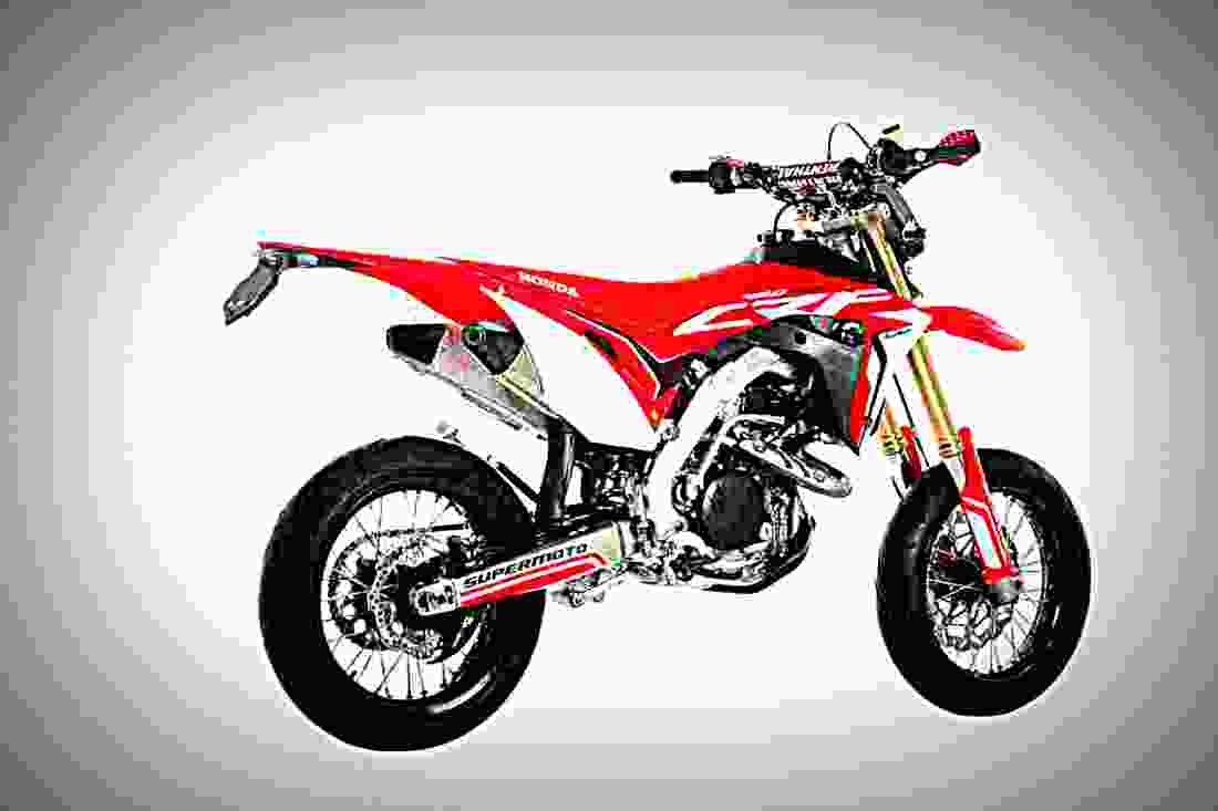 Honda CRF450RE 2018 3 motorbike A4 Photo Print