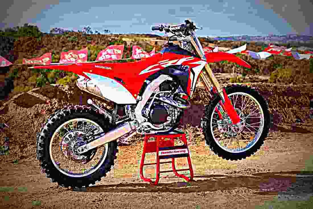 Honda CRF450RX 2017 1 motorbike A4 Photo Print