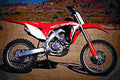 Honda CRF450RX 2018 4 motorbike A4 Photo Print