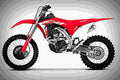 Honda CRF450RX 2019 2 motorbike A4 Photo Print