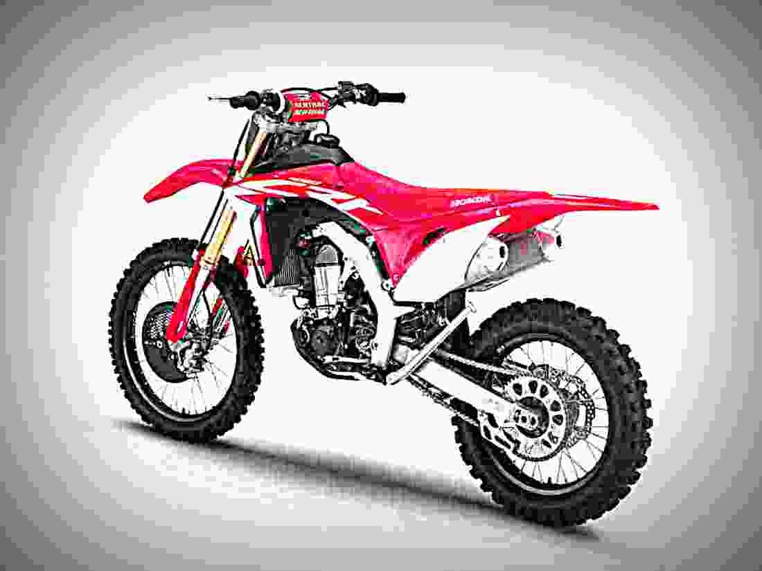 Honda CRF450RX 2019 4 motorbike A4 Photo Print