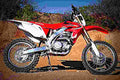 Honda CRF450X 2017 2 motorbike A4 Photo Print