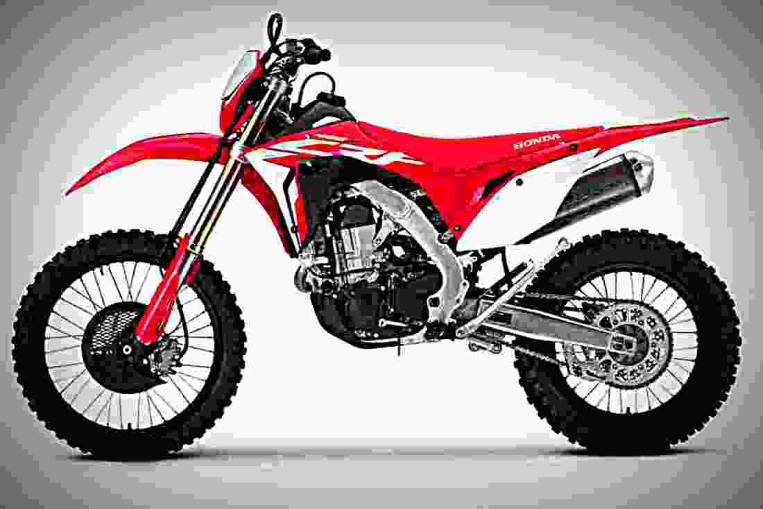 Honda CRF450X 2019 2 motorbike A4 Photo Print