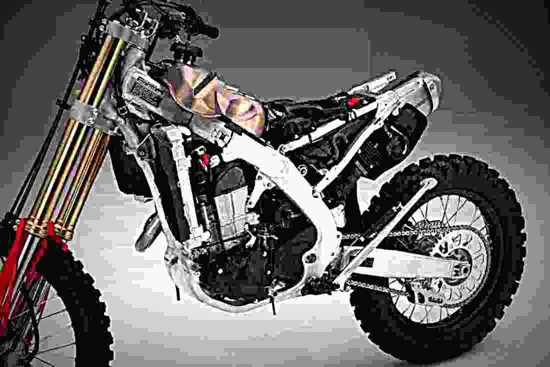 Honda CRF450X 2019 4 motorbike A4 Photo Print