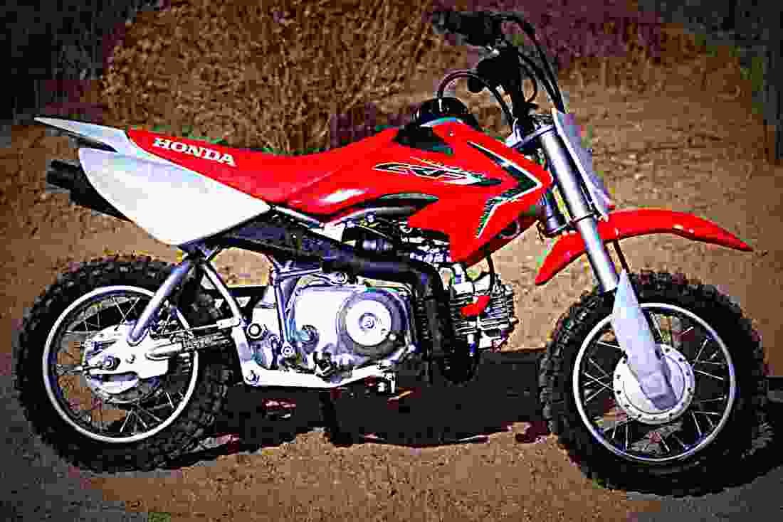 Honda CRF50F 2018 1 motorbike A4 Photo Print