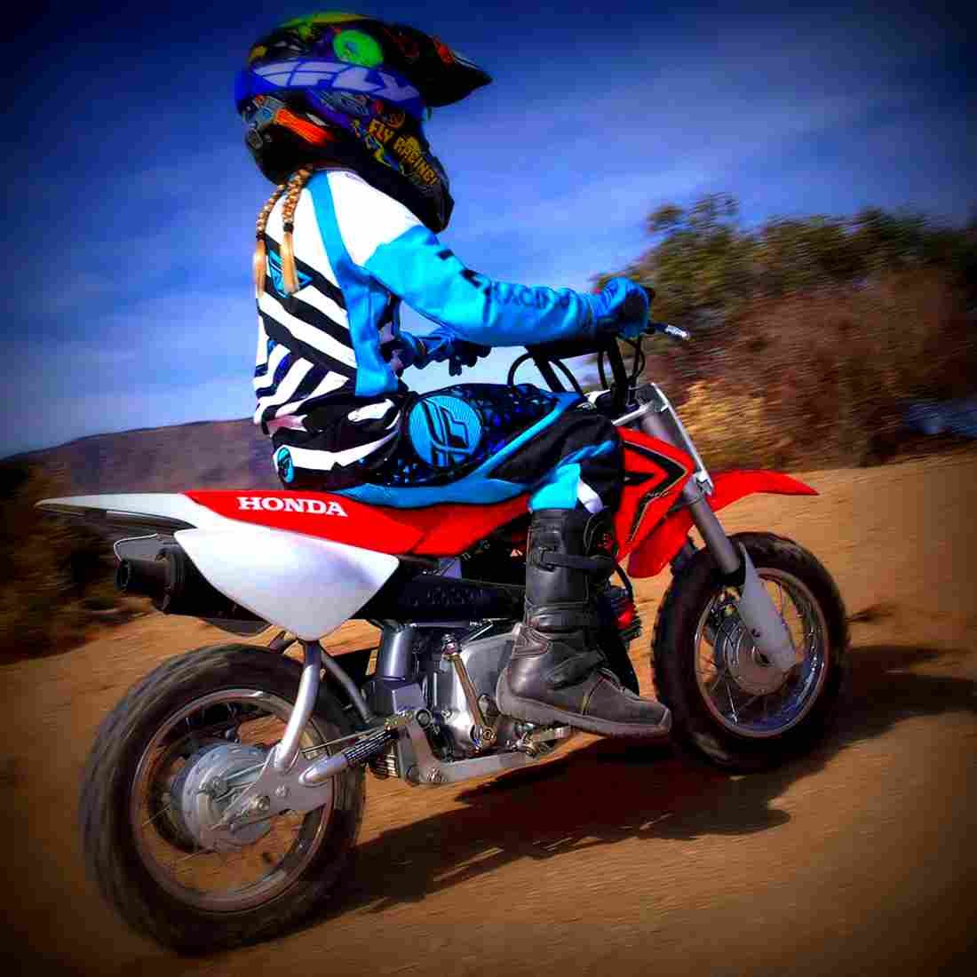 Honda CRF50F 2018 2 motorbike A4 Photo Print