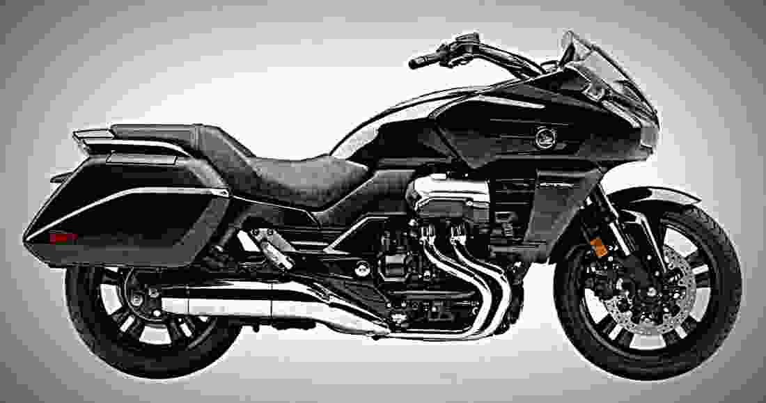 Honda CTX1300 Deluxe 2018 2 motorbike A4 Photo Print