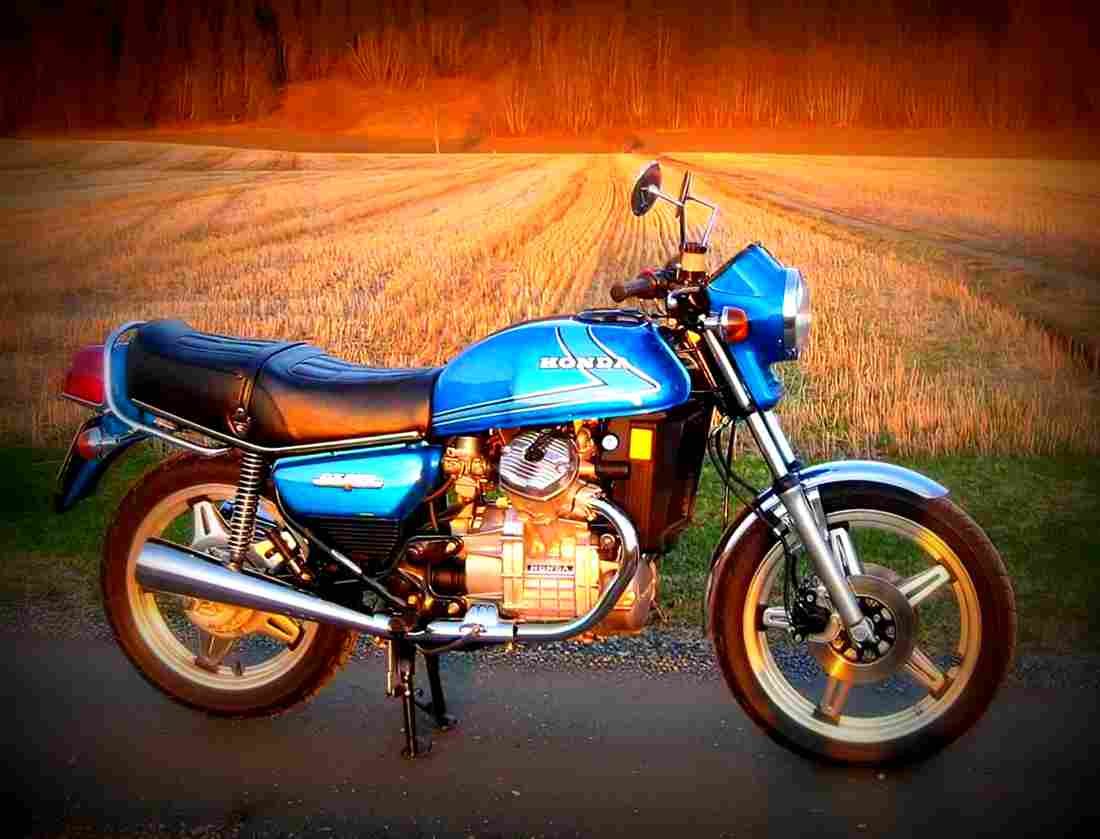 Honda CX 500 1978 3 motorbike A4 Photo Print