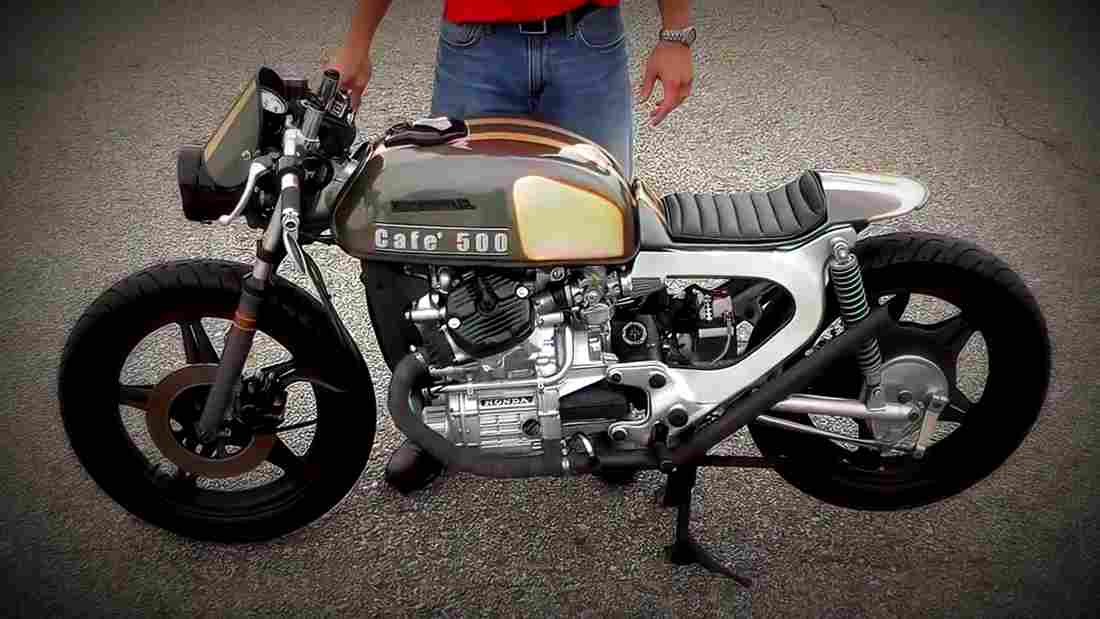Honda CX 500 1978 6 motorbike A4 Photo Print