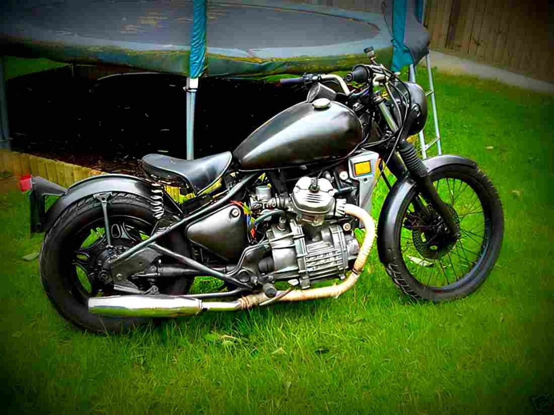 Honda CX 500 1979 2 motorbike A4 Photo Print