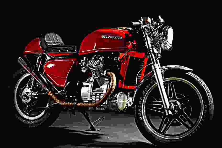 Honda CX 500 1981 2 motorbike A4 Photo Print
