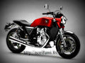 Honda CX 500 C 1983 3 motorbike A4 Photo Print