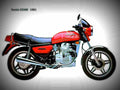 Honda CX 500 E (reduced effect) 1983 4 motorbike A4 Photo Print
