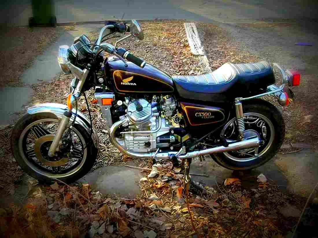 Honda CX 500 SC 1983 2 motorbike A4 Photo Print